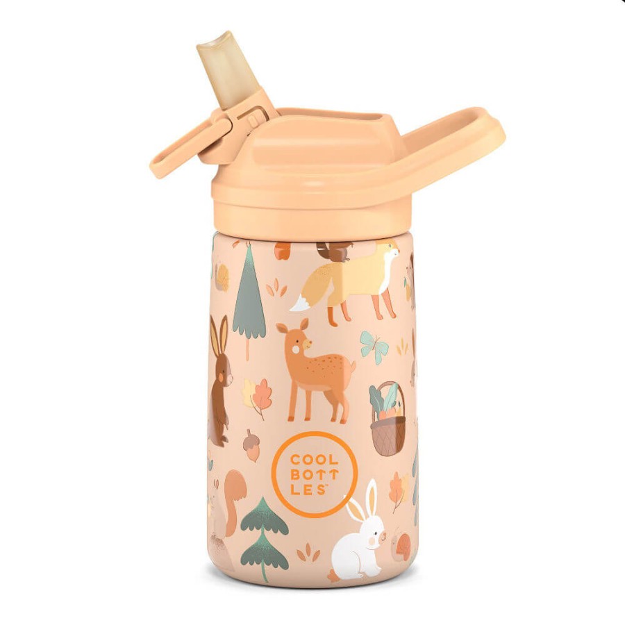 Butelka termiczna Kiddies - Woodland Buddies, 350 ml / Cool Bottles