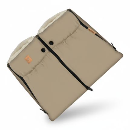 Mufka do wózka Nordico - beige / Zaffiro
