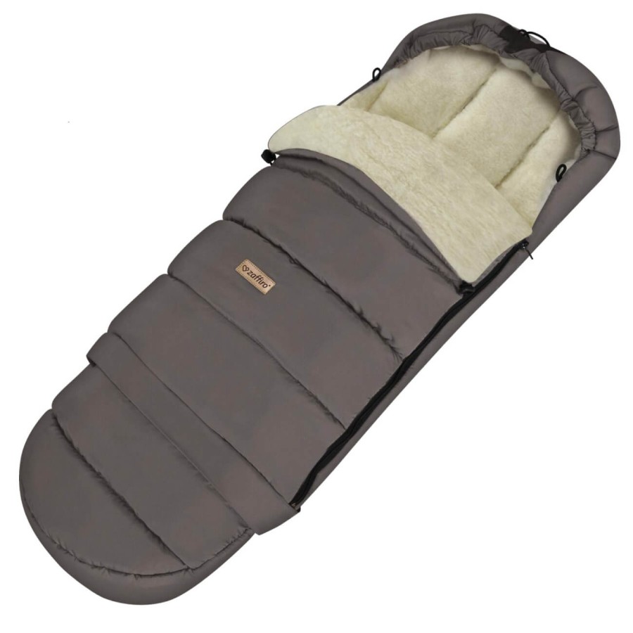 Regulowany śpiwór iGrow Nordico 0-36m taupe / Zaffiro