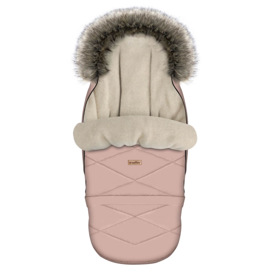 Regulowany śpiwór z torbą GrowUP Aspen 0-36m baby pink / Zaffiro