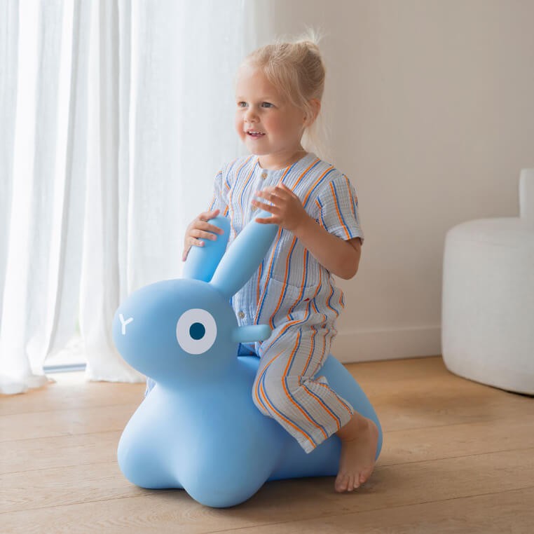 Skoczek Hoppi Bunny - Blue / QUUT