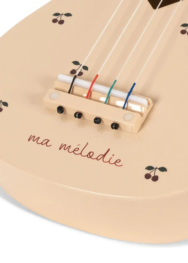 Drewniane ukulele Glossy FSC - Cherry / Konges slojd