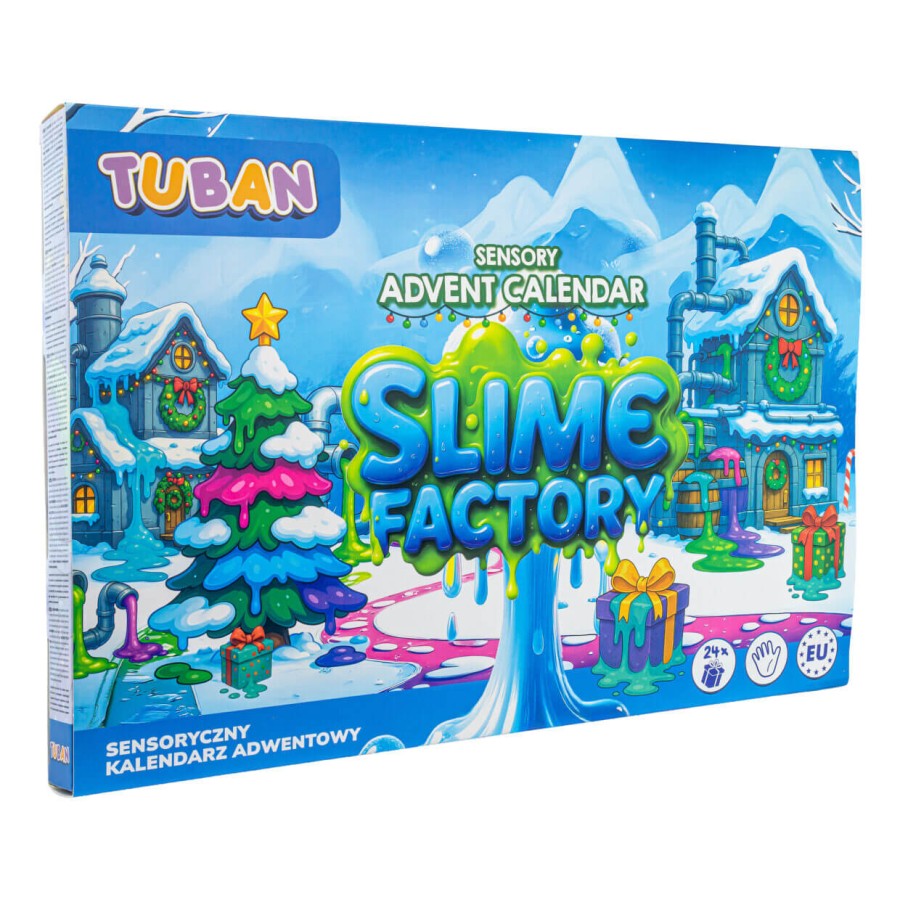 Slime Factory - sensoryczny Kalendarz Adwentory / Tuban