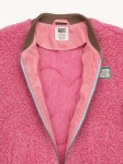Kurtka wełniana merino - dusty pink / Happymess