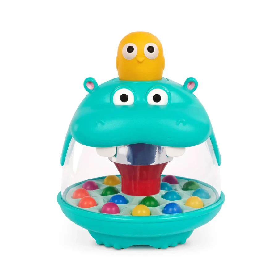 Party Pop Hippo – hipopotam z wirującymi kuleczkami / Battat