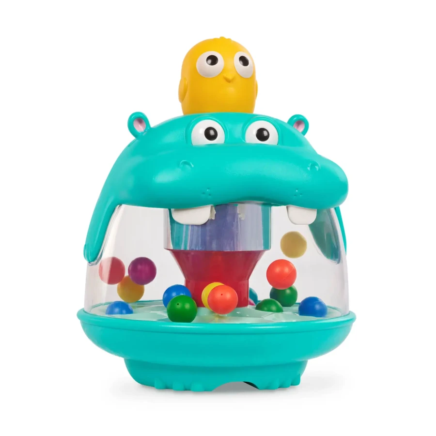 Party Pop Hippo – hipopotam z wirującymi kuleczkami / Battat