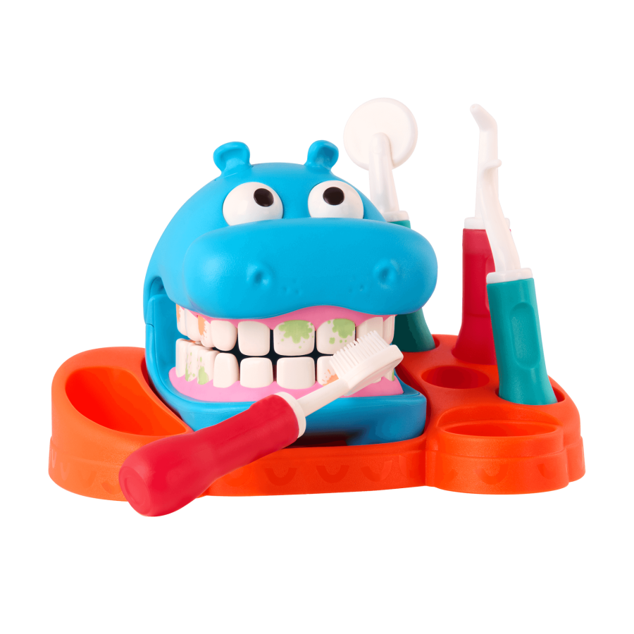 Interaktywny zestaw do nauki higieny jamy ustnej Hippodontist / Battat