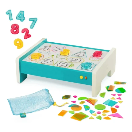 Edukacyjny podświetlany stolik do rysowania Look & Shine / B.Toys
