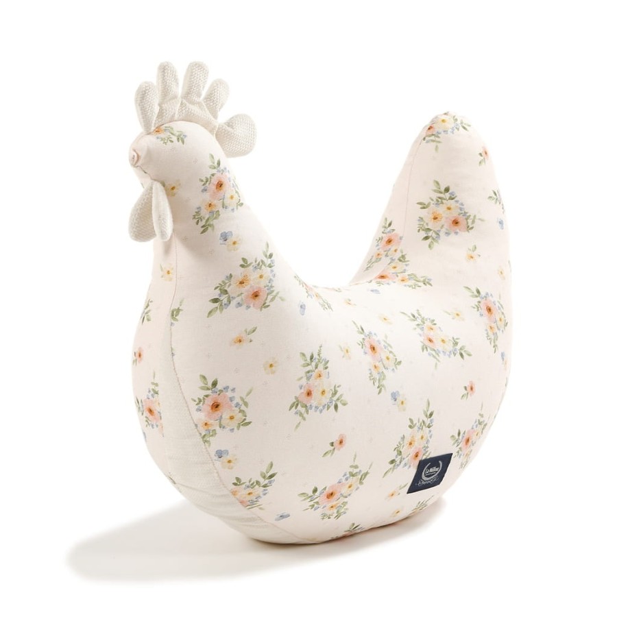Poduszka Kura Babci Dany Bamboo ENGLISH GARDEN [152974-PILL-HEN-BBPT-EGN].jpg
