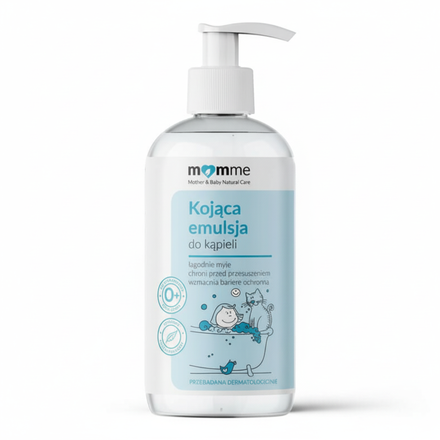Kojąca emulsja do kąpieli, 200 ml / MomMe
