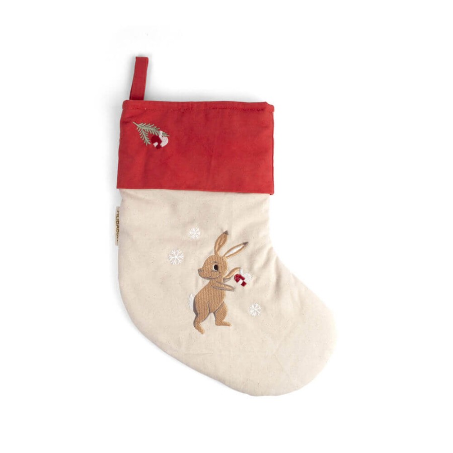 Haftowana Skarpeta na prezenty - Wonderful Winter Hare / Filibabba 
