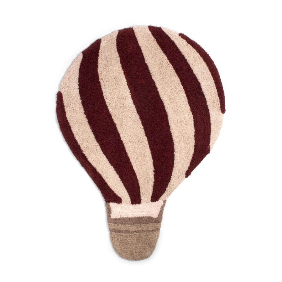 Dywan dla dzieci Air balloon Deeply Red / Filibabba 