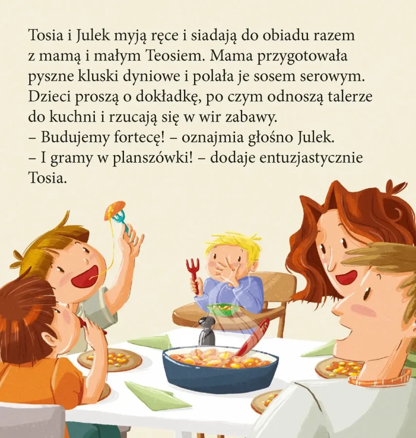 Tosia i Julek się boją. (Nie) Tacy sami / Dwukropek