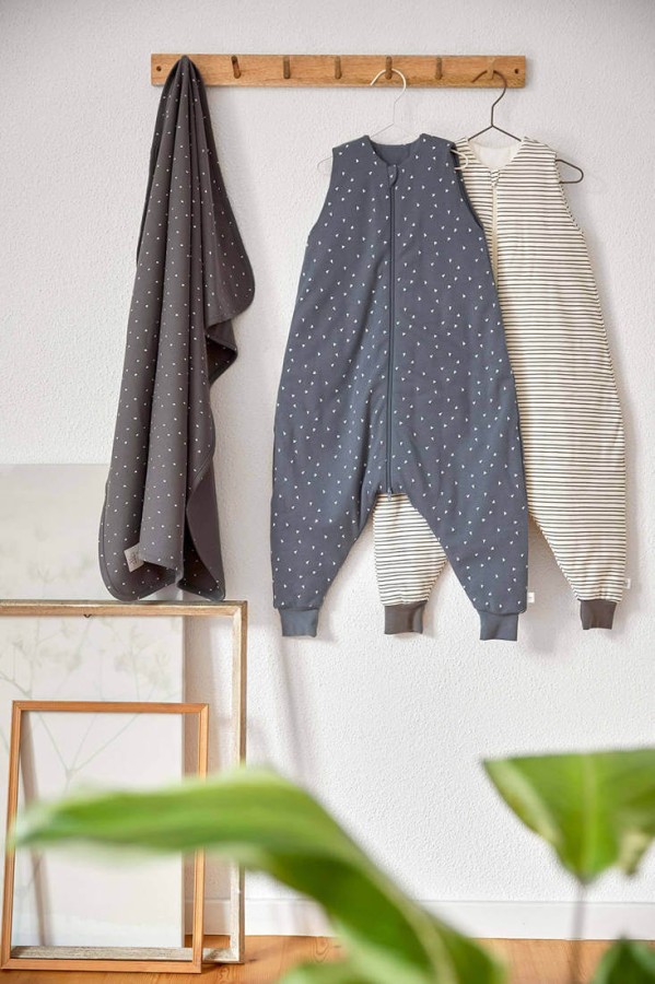 Śpiworek z nogawkami 2,5 TOG - Triangle blue / Lassig