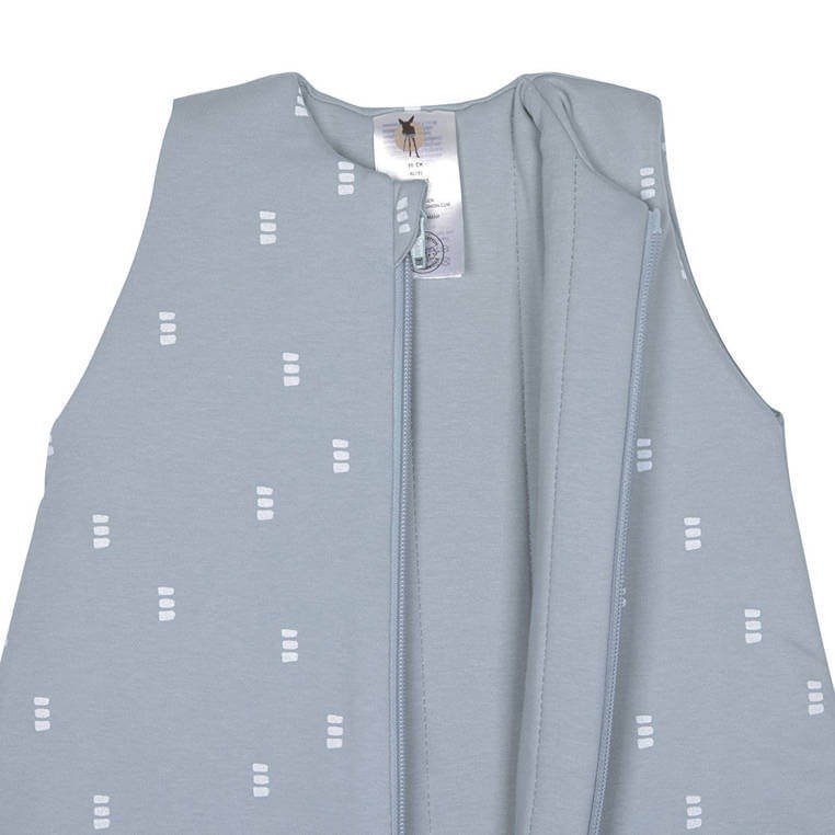 Śpiworek 2,5 TOG - Blocks light blue / Lassig