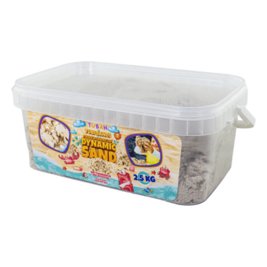 Piasek dynamiczny - naturalny 2,5 kg / Tuban