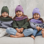 Komin z golfem merino WINTER OLIVE / Patulove