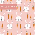 Śliniak Kangurek Falbanka Bunnylicious / Moon Bloom