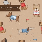Mata ochronna wielofunkcyjna Happy Puppy / Moon Bloom