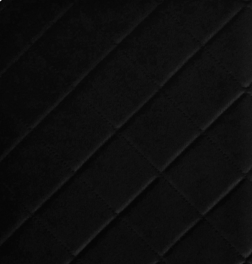 Mata ochronna pod fotelik samochodowy - Moon Black / We Are One.