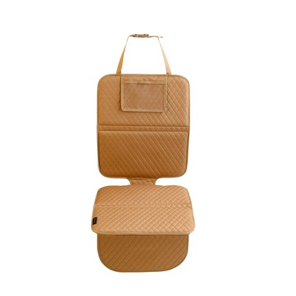 Mata ochronna pod fotelik samochodowy - Diamond Beige / We Are One.
