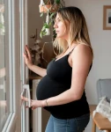 Bezszwowy pas 2w1 - Black / Mama Hangs