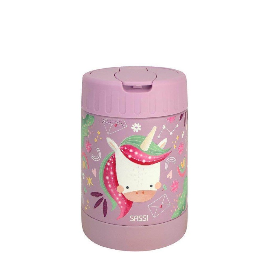 Termos obiadowy dla dzieci 350ml - Jednorożec / SASSI