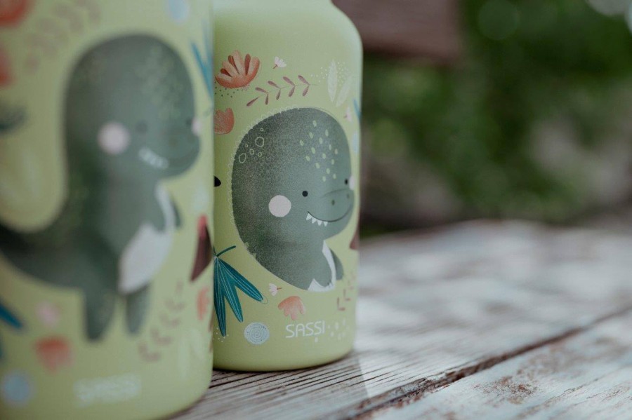 Butelka na wodę bidon 500 ml - Dinozaur / SASSI