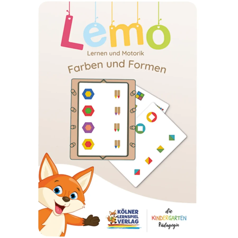Kolory i Kształty. Karty Edukacyjne Lemo / WiemTo