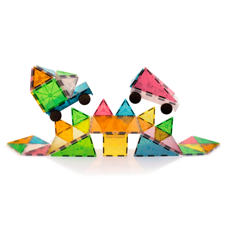 Klocki Magnetyczne Grand Prix 50 el. / Magna-Tiles
