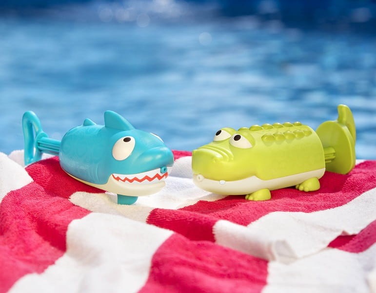 Zestaw dwóch sikawek - REKIN i KROKODYL / B.Toys