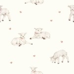 Bambusowa poduszka 25x35 - little sheeps / My Memi