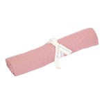 Otulacz muślinowy 120x120 cm Pure Pink Fairy Blossom / Little Dutch