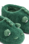 Pluszowe kapcie Aviaja Crocodile - garden green / Liewood