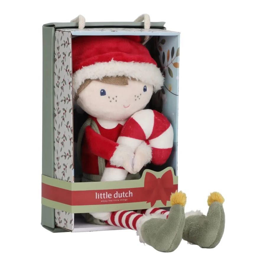Laleczka Jim 35 cm X-MAS / Little Dutch