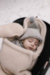 Śpiworek mini wełniany Sierra 0-18m anthracite / Zaffiro