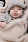 Śpiworek mini wełniany Sierra 0-18m anthracite / Zaffiro