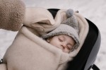 Śpiworek mini wełniany Sierra 0-18m anthracite / Zaffiro