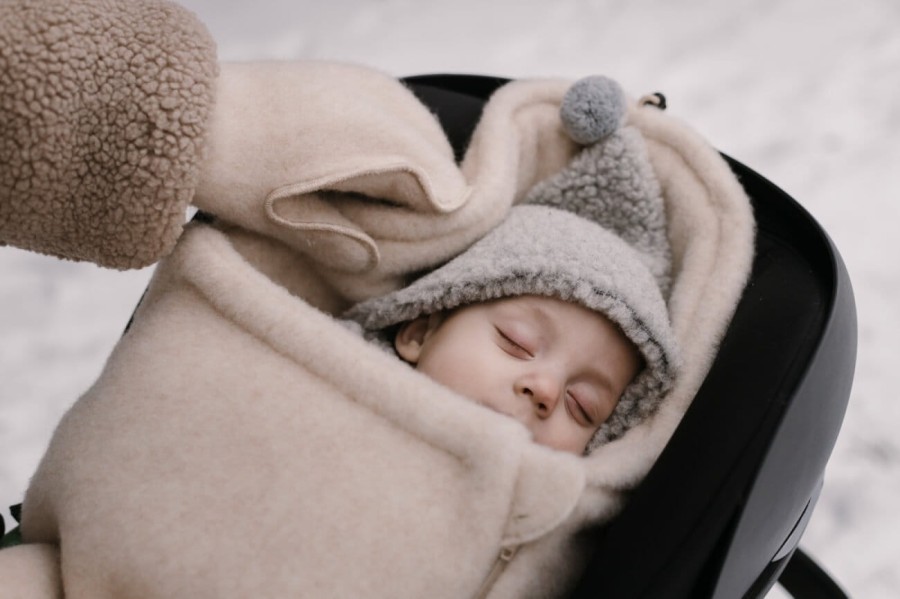 Śpiworek mini wełniany Sierra 0-18m anthracite / Zaffiro