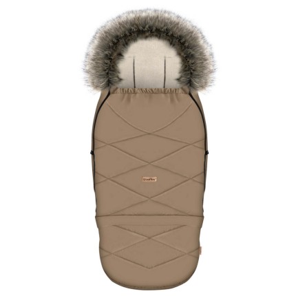 Regulowany śpiwór z torbą GrowUP Aspen 0-36m latte / Zaffiro