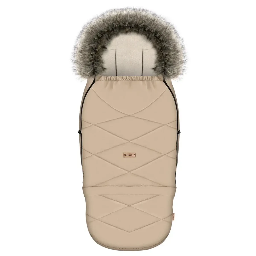 Regulowany śpiwór z torbą GrowUP Aspen 0-36m vanilla / Zaffiro