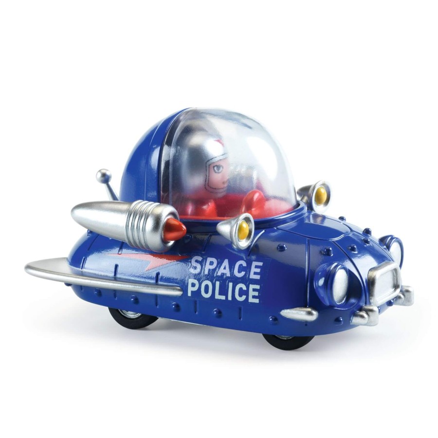 Autko CRAZY MOTORS - SPACE POLICE / Djeco