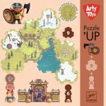 Puzzle tekturowe Arty toys - BARBARIOUS / Djeco