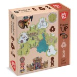 Puzzle tekturowe Arty toys - BARBARIOUS / Djeco
