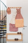 Organizer ścienny i torba dla dzieci 2w1 - Królik / Play&Go