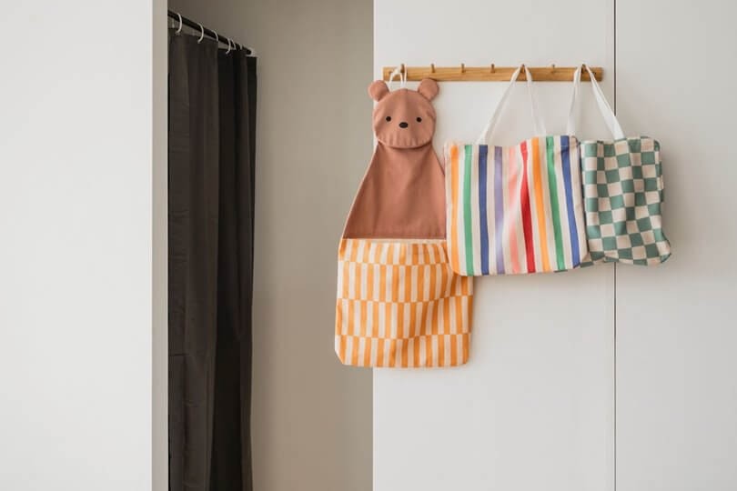 Organizer ścienny i torba dla dzieci 2w1 - Jednorożec / Play&Go