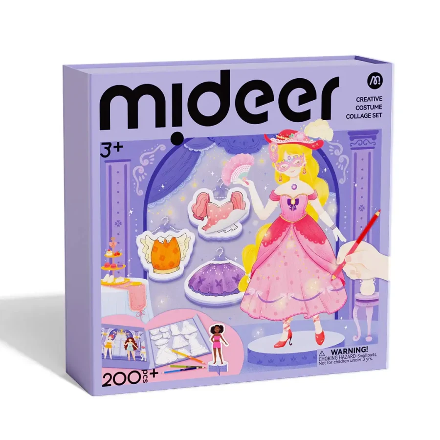 Kolorowanka przebieranka – Bal / Mideer