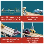 Transporter samochodów i tor wyścigowy 2w1, 36m+ / TOPBRIGHT