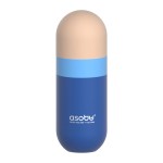 Butelka termiczna Orb, 420 ml - pastelowy niebieski / Asobu