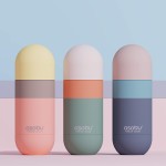 Butelka termiczna Orb, 420 ml - pastelowy niebieski / Asobu